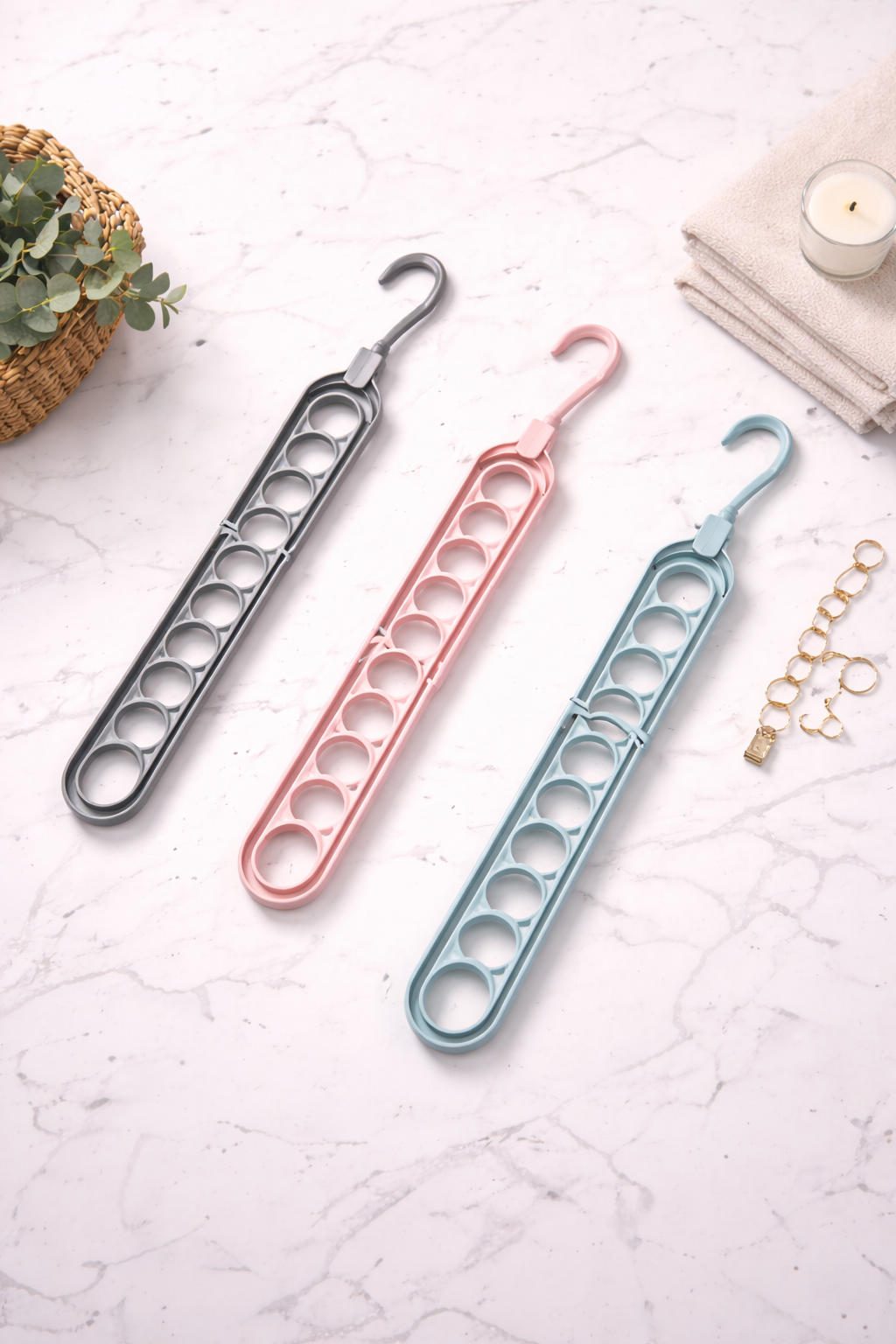 EspacioFlex™- Colgador de ropa 9 en 1