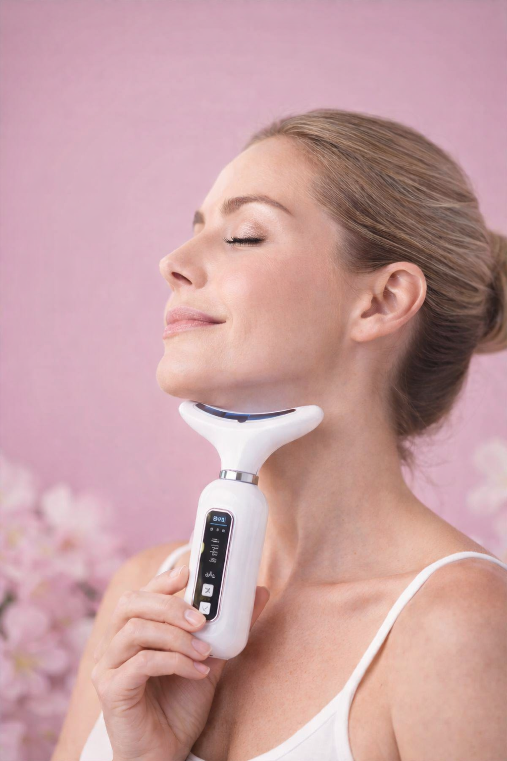 Glowup Rostro y Cuello™ - Masajeador facial eléctrico