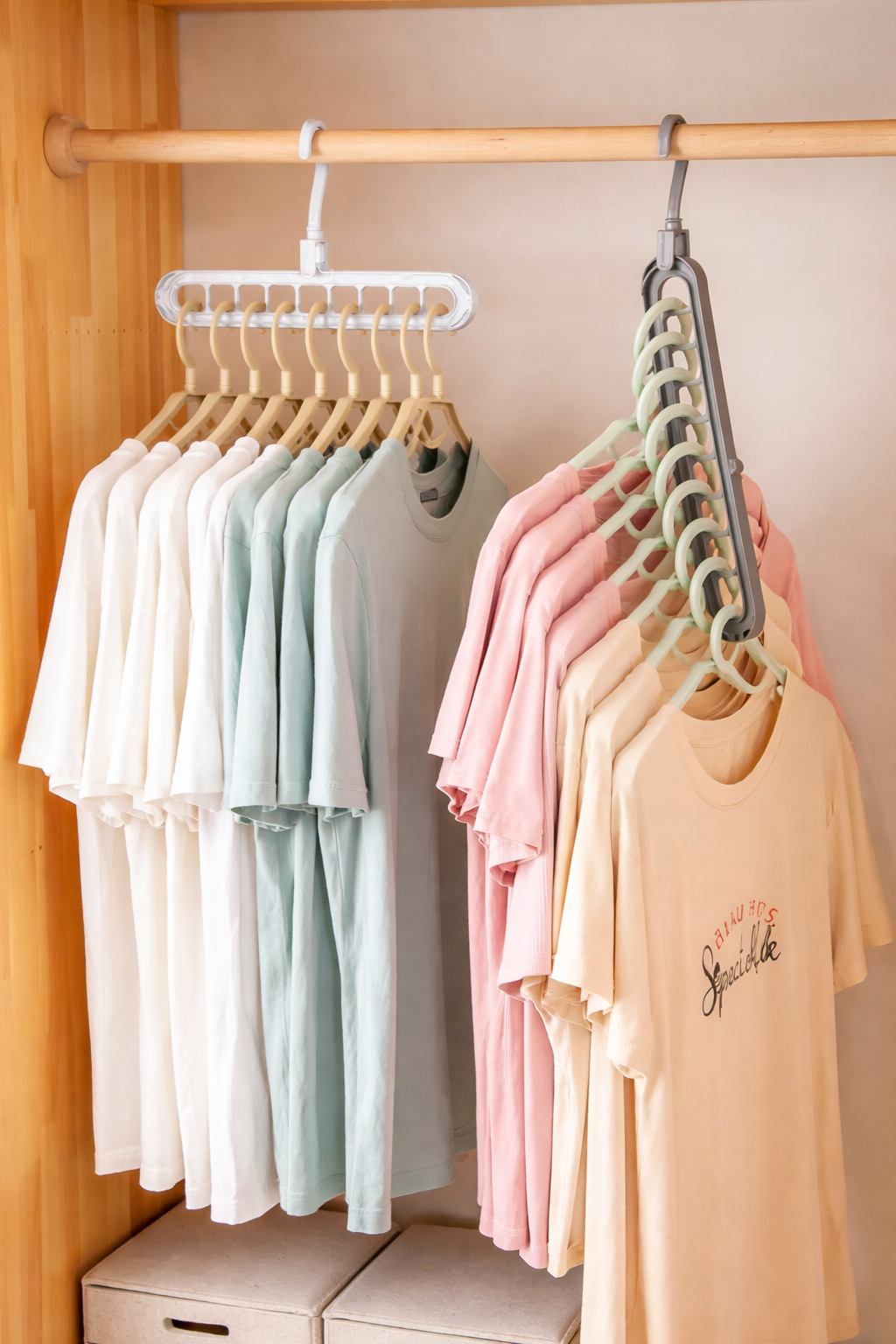 EspacioFlex™- Colgador de ropa 9 en 1