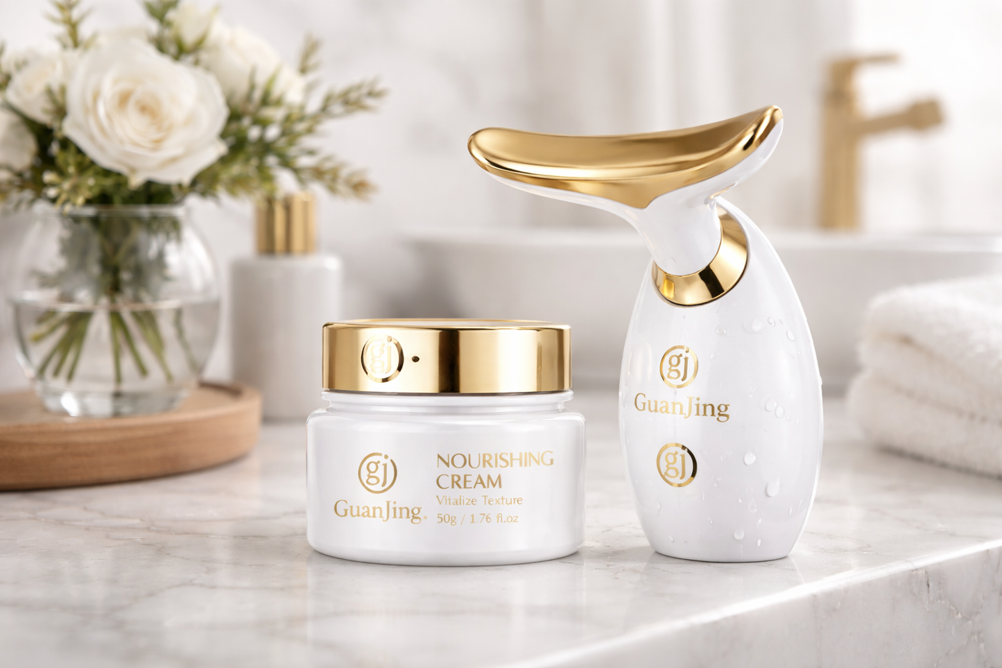Nourishing Lifting™- Crema Reafirmante + Masajeador Facial
