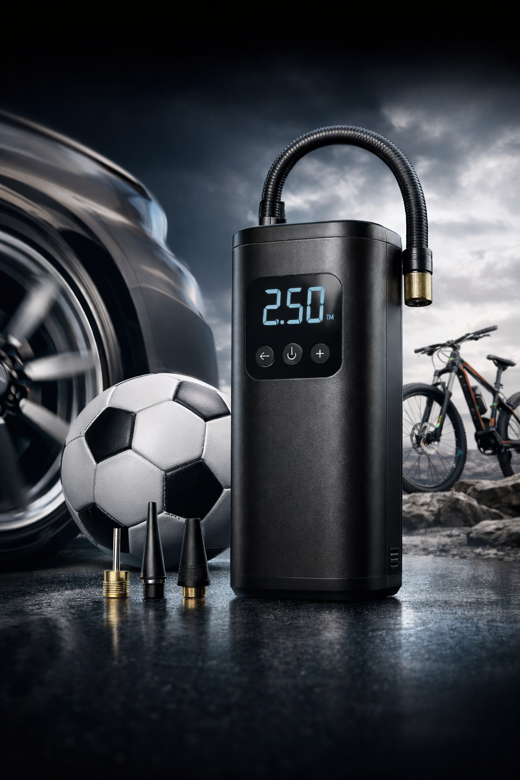 INFLATEX PRO™- Inflador Portátil Inalámbrico Recargable