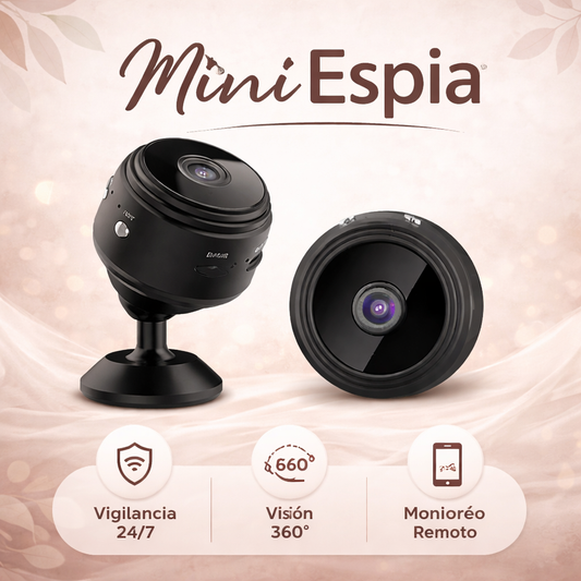 MIni Espía™- MINI CAMARA DE SEGURIDAD X3 UNIDADES