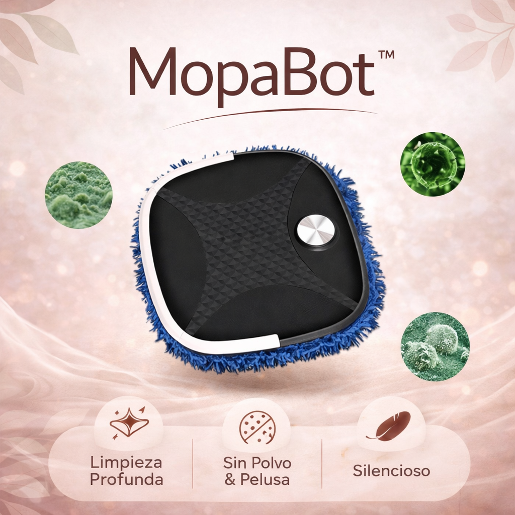 MopaBot™- Aspiradora Robot con Mopa