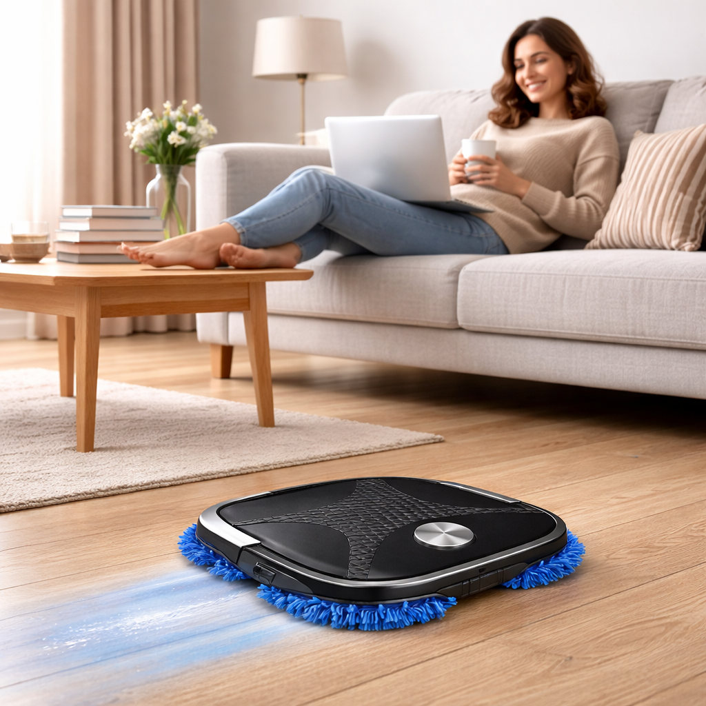 MopaBot™- Aspiradora Robot con Mopa