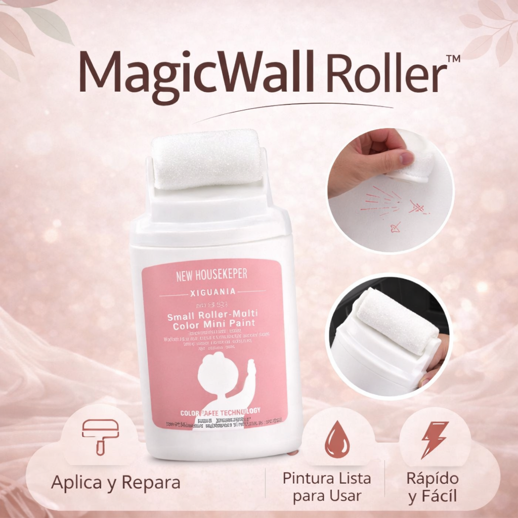MagicWall Roller™- Rodillo reparador de pintura de paredes