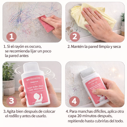 MagicWall Roller™- Rodillo reparador de pintura de paredes