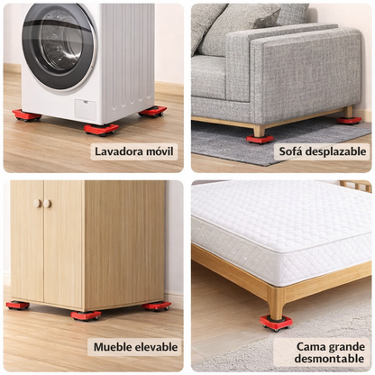 MueveTodo™- Kit Movedor de Muebles con Palanca