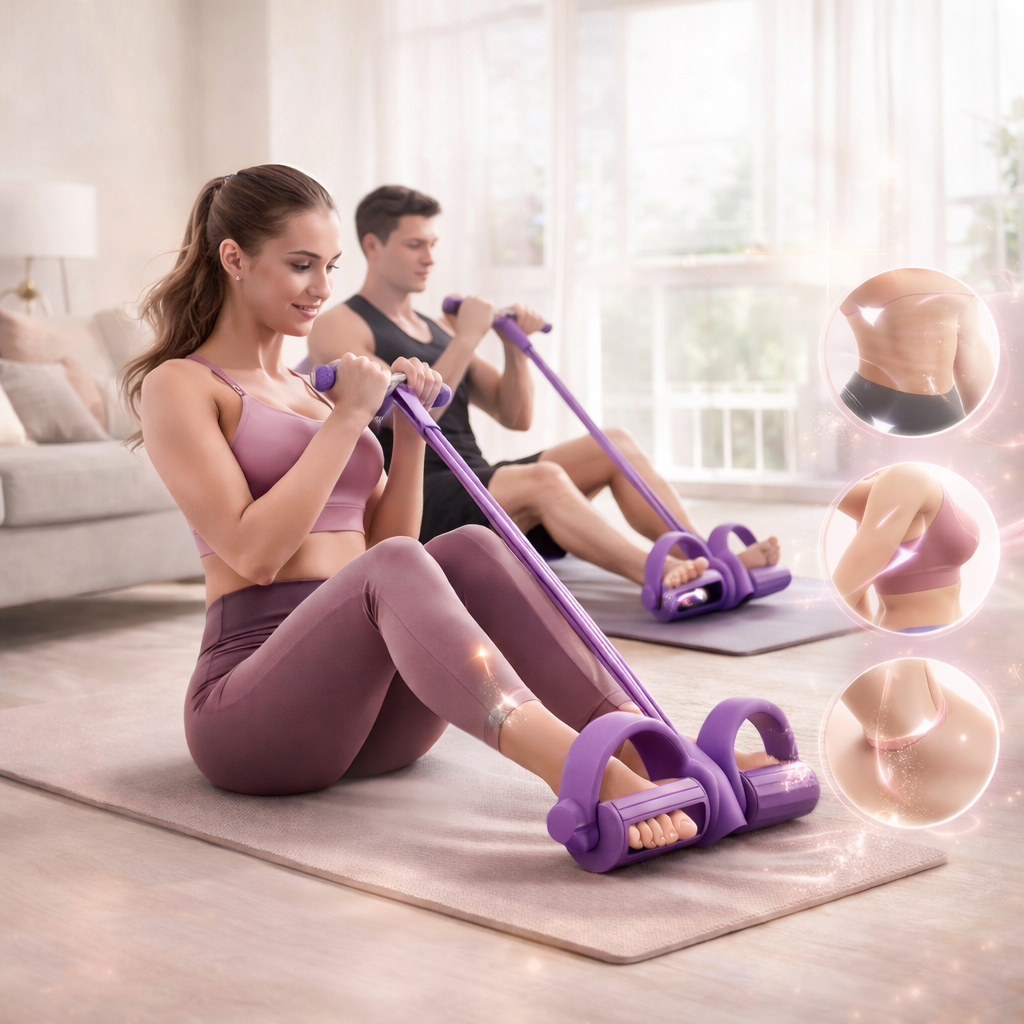 BodySculpt Elite™- Elástico de Ejercicio con Agarre