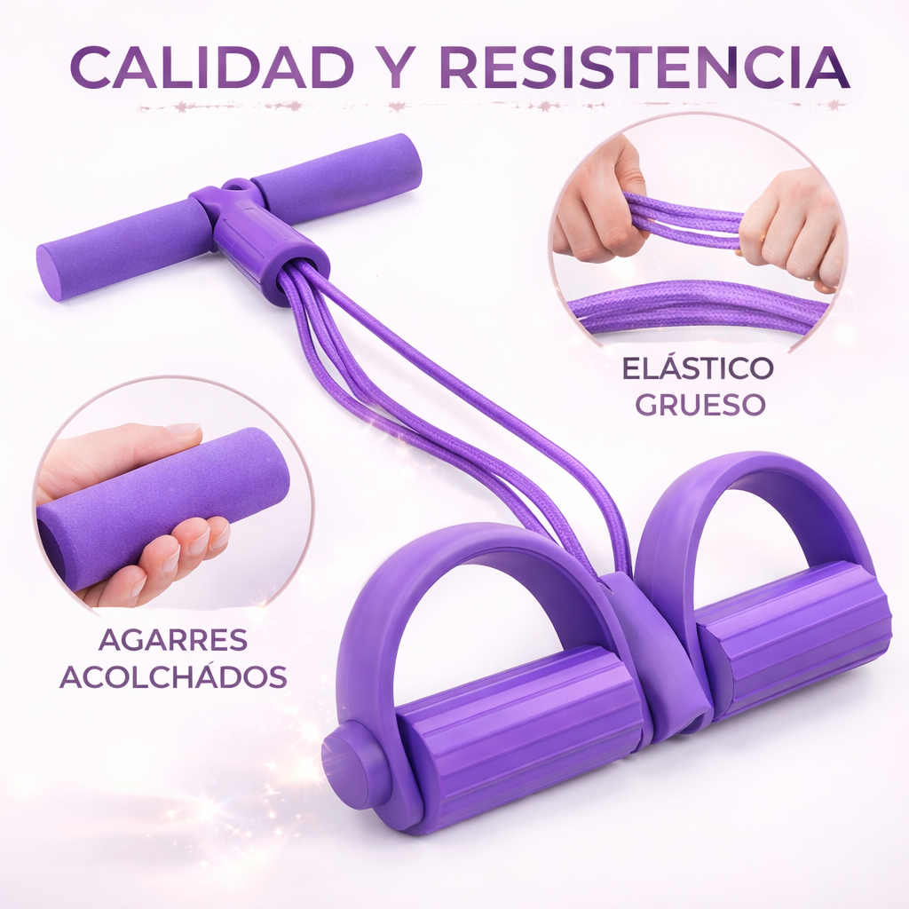 BodySculpt Elite™- Elástico de Ejercicio con Agarre