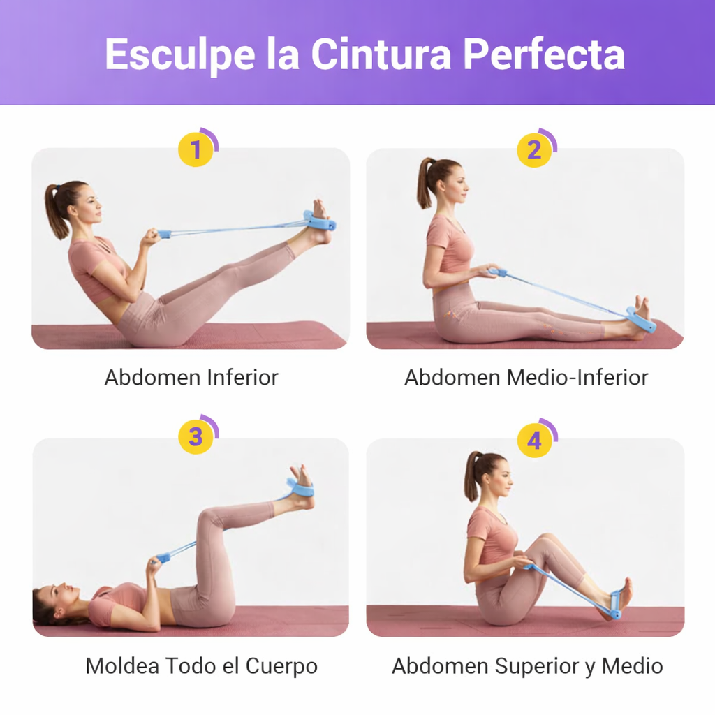 BodySculpt Elite™- Elástico de Ejercicio con Agarre