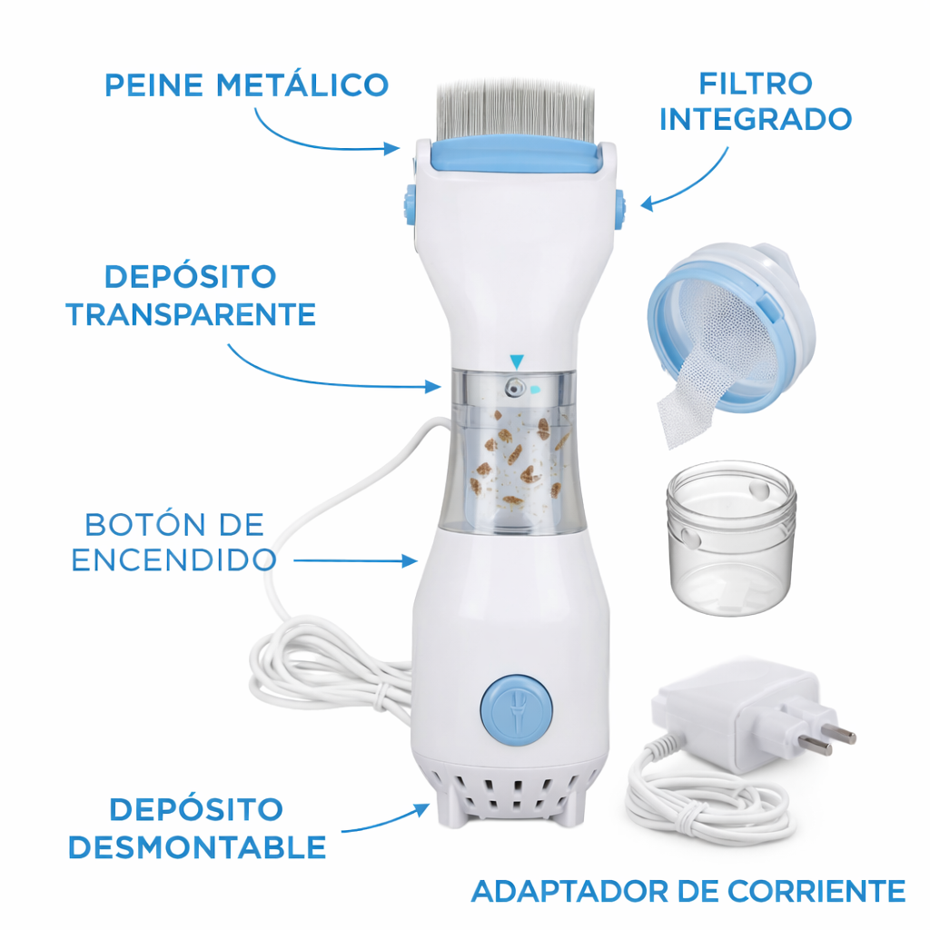PiojoStop™- Saca piojos eléctrico