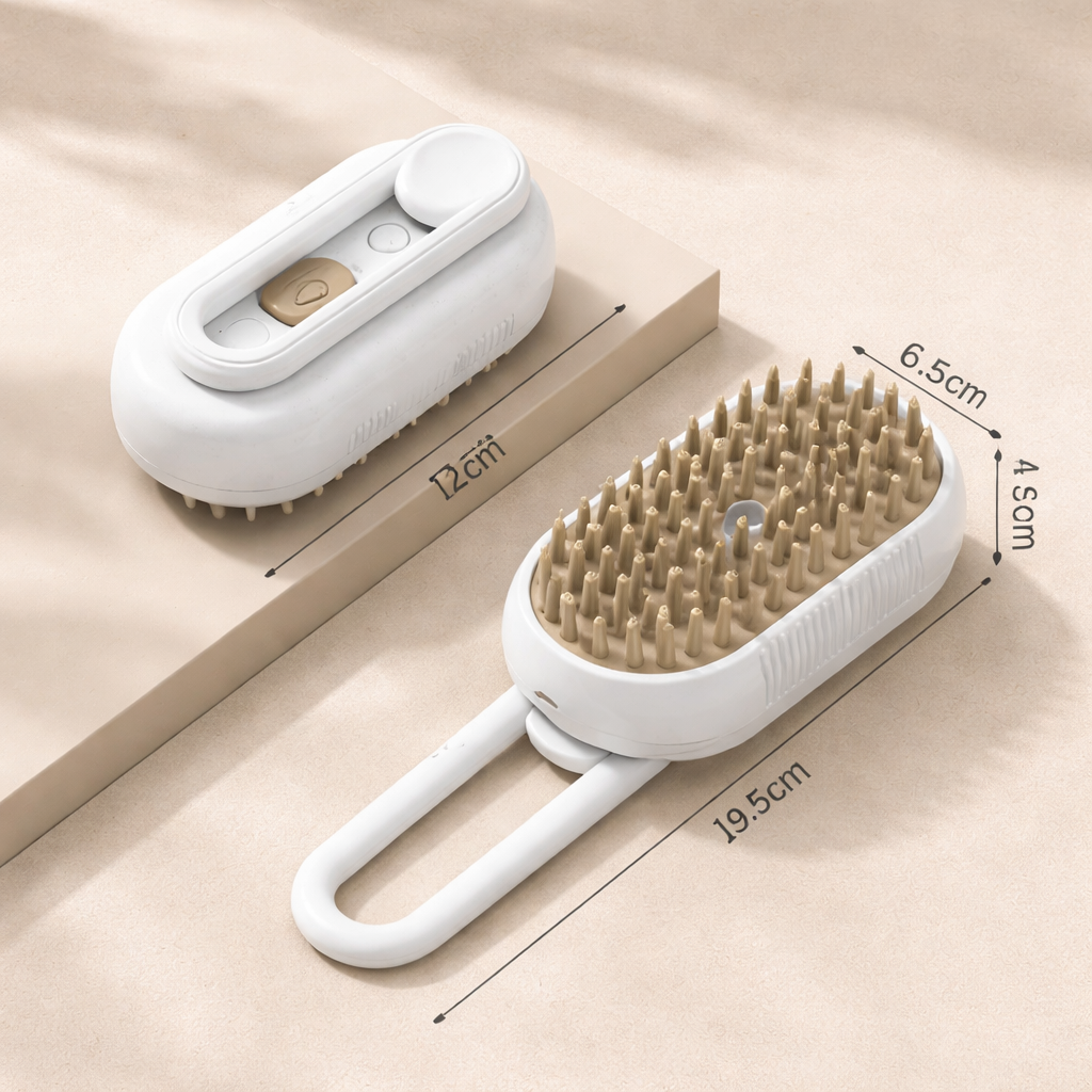 MichiSpa™- Cepillo Para Mascotas A Vapor Recargable