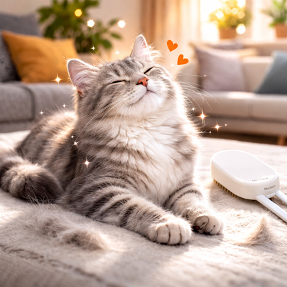 MichiSpa™- Cepillo Para Mascotas A Vapor Recargable