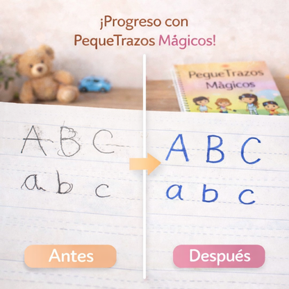 PequeTrazos Mágicos™- Libros estilo Montessori set 4📚🖋️