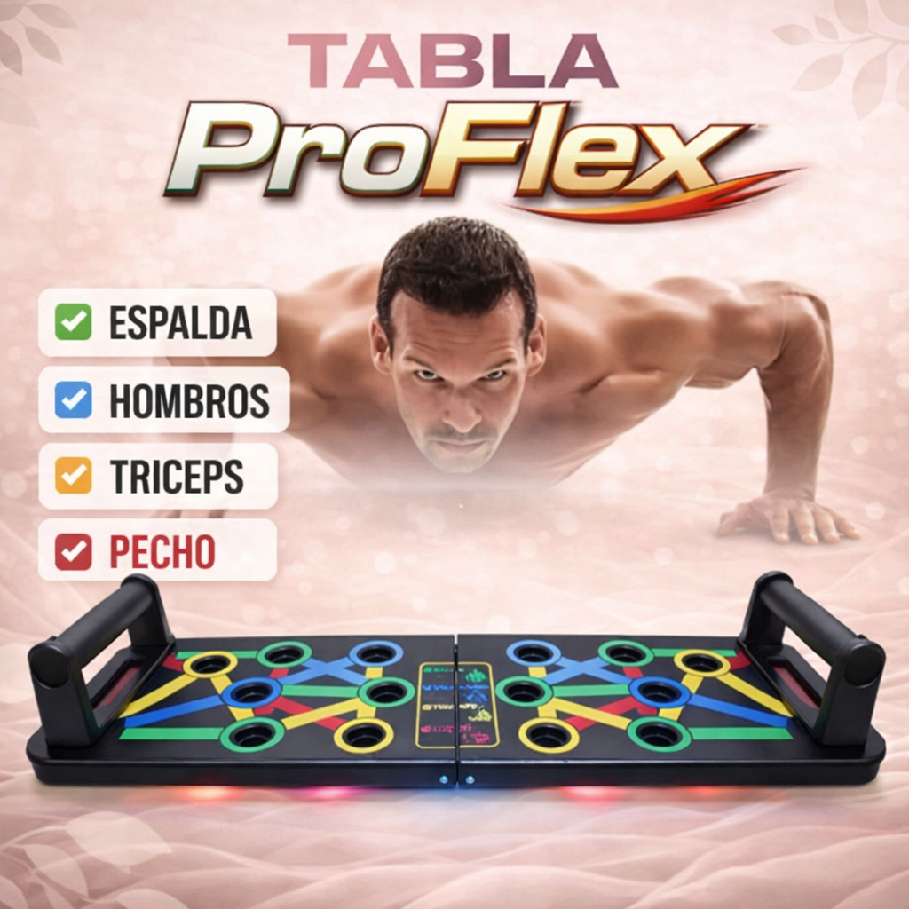Tabla ProFlex™- Tabla para Push Up Flexiones