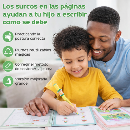 PequeTrazos Mágicos™- Libros estilo Montessori set 4📚🖋️