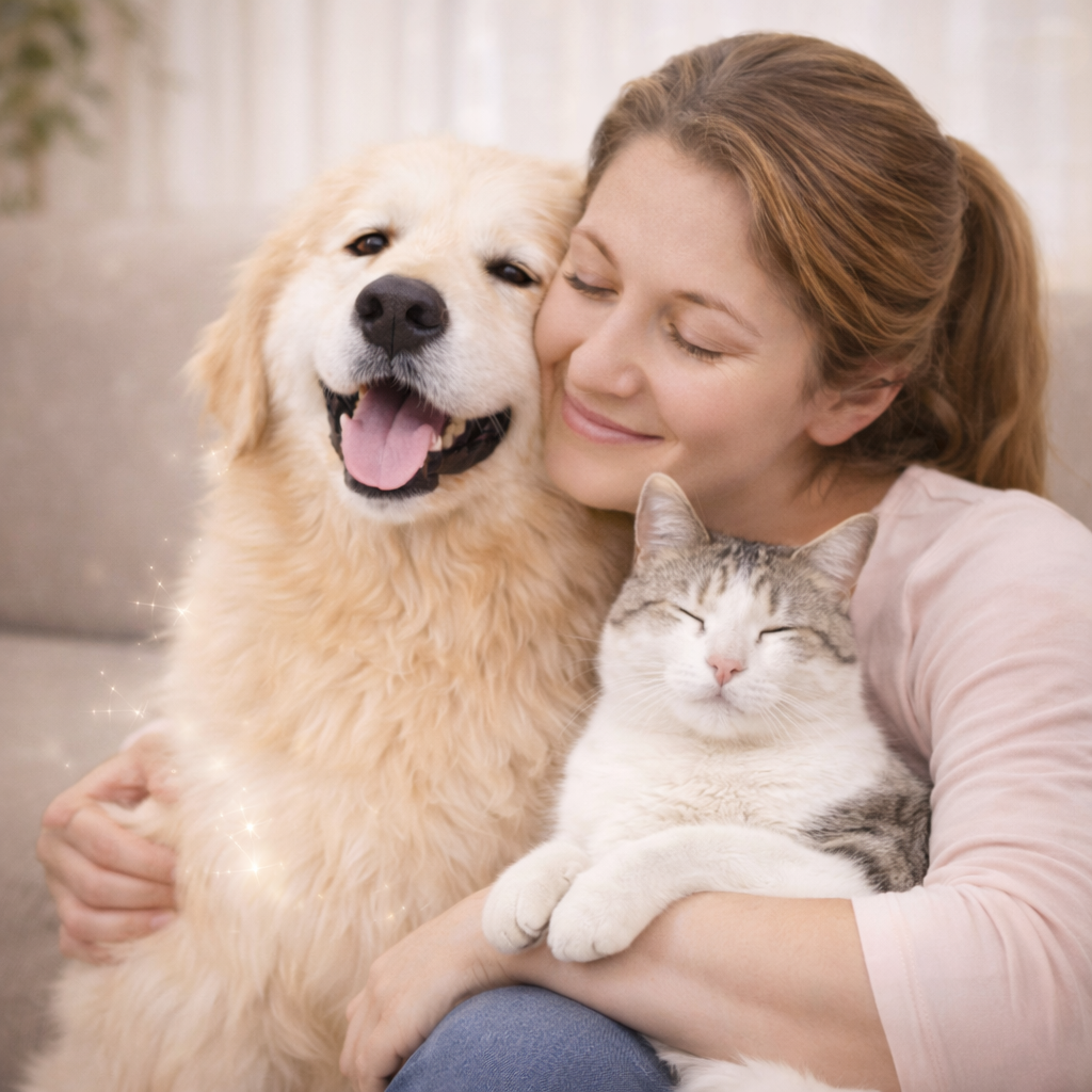 PetGlow™- Cepillo Y Secador De Mascotas 2 En 1