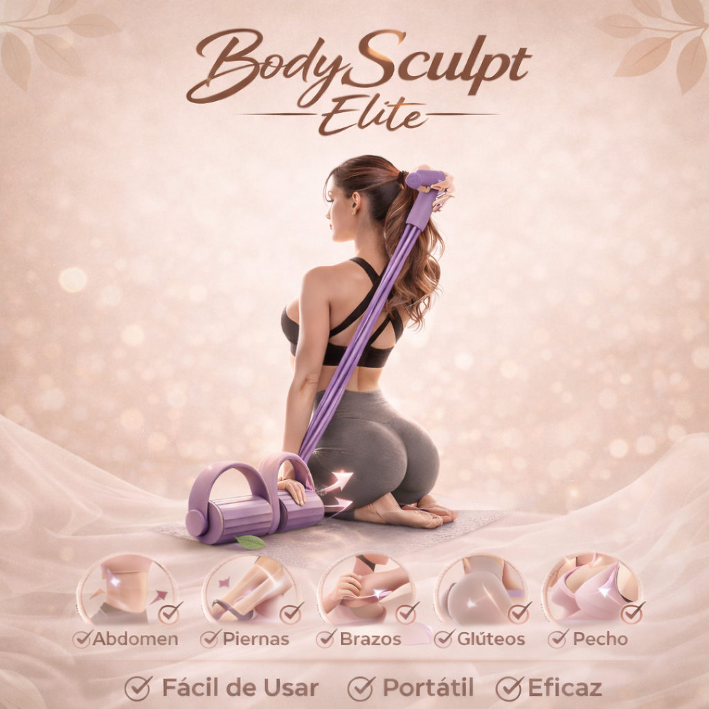 BodySculpt Elite™- Elástico de Ejercicio con Agarre