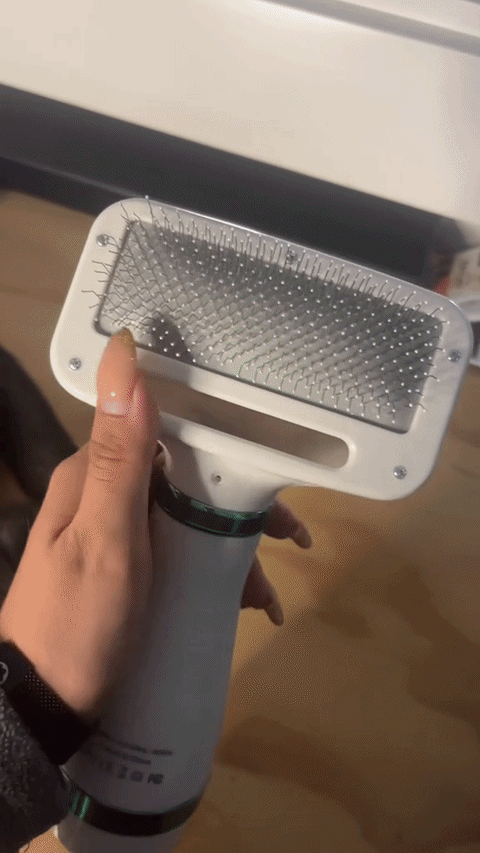 PetGlow™- Cepillo Y Secador De Mascotas 2 En 1