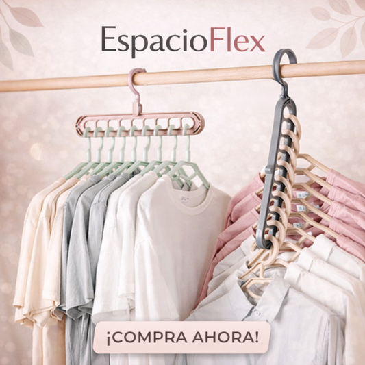 EspacioFlex™- Colgador de ropa 9 en 1