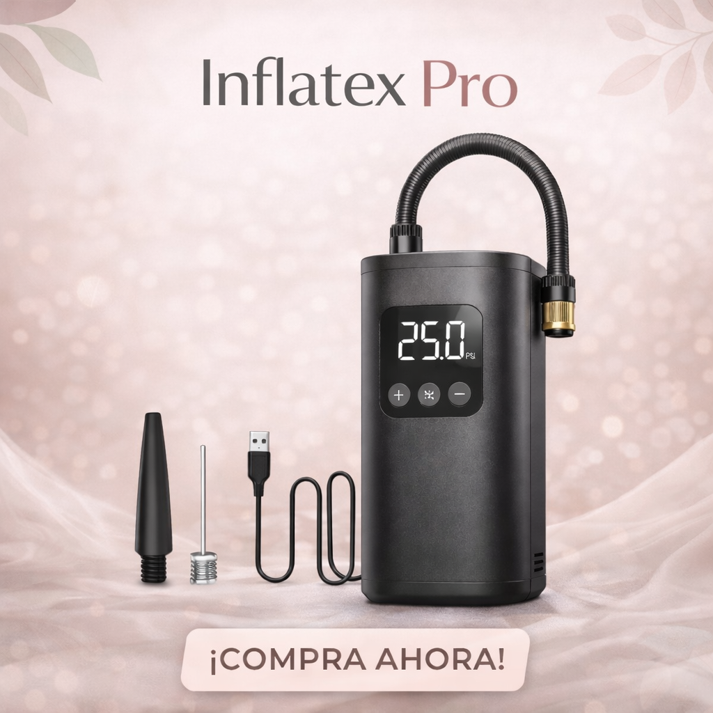 INFLATEX PRO™- Inflador Portátil Inalámbrico Recargable